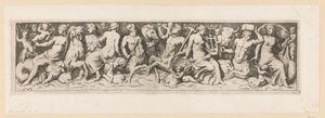 Tritões, nereídeos e putti