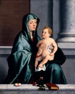 Madonna and Child de Giovanni Battista Moroni (ca. 1525-1578) de Giovanni Battista Moroni
