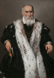 Retrato de Gian Girolamo Albani 1504-1591, 1573. de Giovanni Battista Moroni