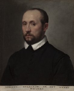 Retrato de Vincenzo Guarignoni, c. 1572. de Giovanni Battista Moroni