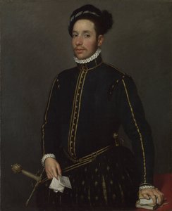 Retrato de um Cavalheiro O Cavaleiro Gentil, c. 1565