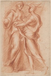 Mercúrio e Aglauros de Giovanni Battista Naldini