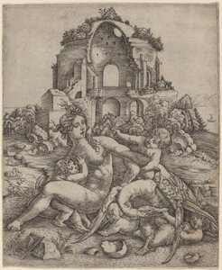 Leda e o Cisne de Giovanni Battista Palumba