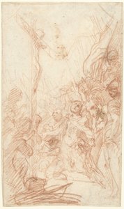 O Centurião Sob a Cruz de Giovanni Battista Piazzetta