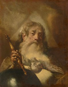 O Pai eterno, c. 1750 de Giovanni Battista Piazzetta