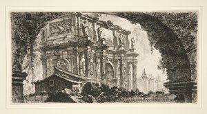 Arco de Constantino em Roma, de Algumas vistas de arcos triunfais e outros monumentos