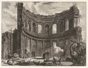Restos do Templo dito para ser de Apolo em Hadrian