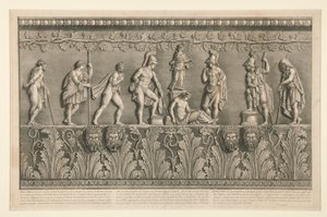 Alívio baixo, que de Giovanni-Battista Piranesi