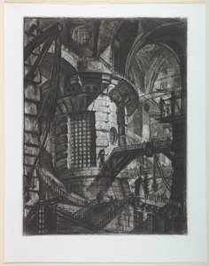 Série Prisão, Placa III de Giovanni Battista Piranesi