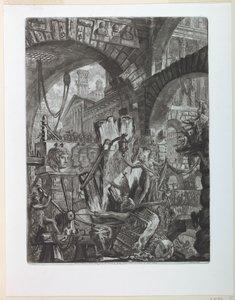Prisões da Série Placa II de Giovanni Battista Piranesi