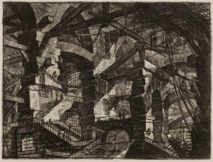 Prisões imaginárias XIV de Giovanni Battista Piranesi