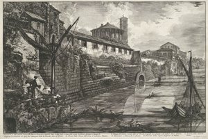 Cloaca Maxima te Roma
Vista das antigas Sostrizioni feitas por Tarquinio Superbo conhecidas como a Tampa Bel (...) (título sobre o objecto)
Gezichten op Rome (título da série)
Vistas de Roma desenhadas e gravadas pelo arquitecto Giambattista Piranesi Ve de Giovanni Battista Piranesi