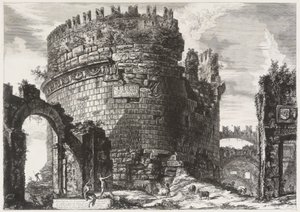 Túmulo de Cecília Metela de Giovanni Battista Piranesi