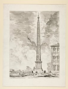 Obelisco Egípcio, de Vistas de Roma de Giovanni Battista Piranesi