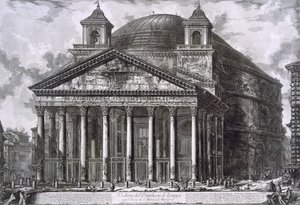 Panteão de Agripa, Roma (gravura)