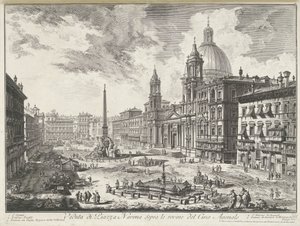 Piazza Navona in Rom Ansichten von Rom (Serientitel)