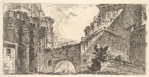 Ilustração 15: Fórum de Augusto Fórum de Augusto, ca. 1748 de Giovanni Battista Piranesi