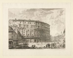 Teatro de Marcelo, de Views of Rome de Giovanni Battista Piranesi