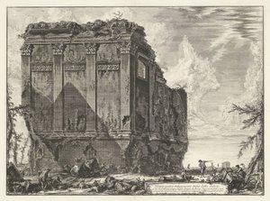Tempel van Salus bij Roma
Tempio antico volgarmente detto della Salute su la Via d