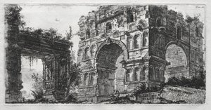 Templo de Diana de Giovanni Battista Piranesi