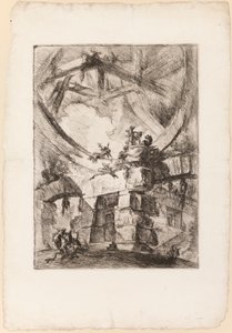 O Carceri, placa 9 de Giovanni Battista Piranesi