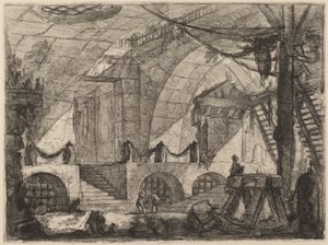 A serra de Giovanni Battista Piranesi