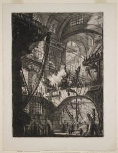 O fogo fumegante de Giovanni Battista Piranesi