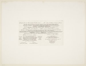 Transcrição de várias inscrições latinas antigas de Giovanni Battista Piranesi
