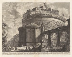 Vista do Mausoléu d de Giovanni-Battista Piranesi