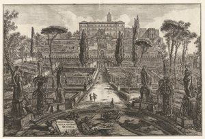Vista da Vila d de Giovanni-Battista Piranesi