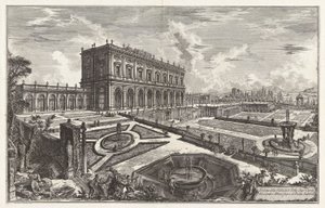 Vista da Villa do de Giovanni-Battista Piranesi