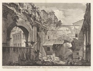 Visão interna do de Giovanni-Battista Piranesi