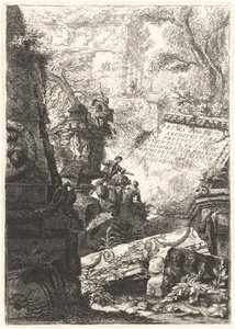 Primeira parte; Grotescos; Prisões; Quaisquer Vistas...; Troféus de Otaviano Augusto de Giovanni Battista Piranesi and Francesco Piranesi