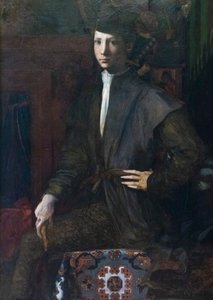 Retrato de um jovem de Giovanni Battista Rosso Fiorentino