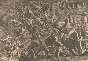 Os troianos repelindo os gregos, 1538.