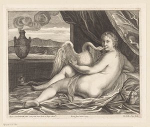 Leda e o cisne de Giovanni Battista Sintes