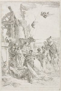 Adoração dos Magos de Giovanni Battista Tiepolo