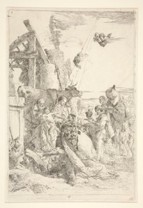 Adoração dos Magos de Giovanni Battista Tiepolo
