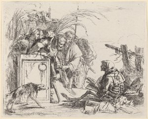 Público que dá a morte de Giovanni Battista Tiepolo