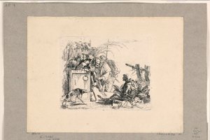 Morte Dando Audiência, do Vari Capricci de Giovanni Battista Tiepolo