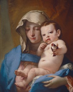 Madona do Pintassilgo de Giovanni Battista Tiepolo