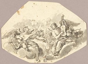 Anjos músicos de Giovanni-Battista Tiepolo