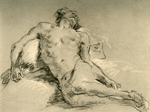 Descanso nu, meados do século XVIII, 1928