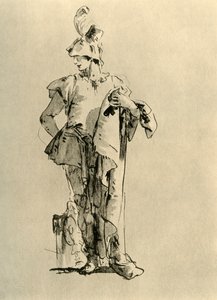 Page, meados do século XVIII, 1928 de Giovanni Battista Tiepolo