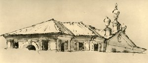 Telhado de uma villa, 1757, 1928 de Giovanni Battista Tiepolo