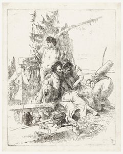 piadas de fantasia de Giovanni Battista Tiepolo