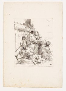 O sacrifício da serpente de Giovanni Battista Tiepolo