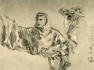 Santo Antônio de Pádua, c1755, 1928 de Giovanni Battista Tiepolo
