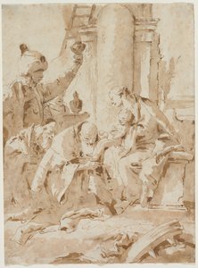 A adoração dos magos de Giovanni Battista Tiepolo