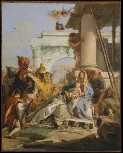 A Adoração dos Reis Magos de Giovanni Battista Tiepolo